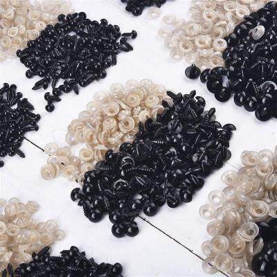 100pcs 5/8/12/16mm Plastic Safety Eyes For Toys Diy Mix Size Crochet Animal Eye For Doll Toys Amigurumi Accessories