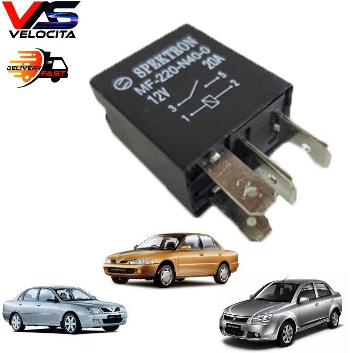 POWER RELAY HEAD LAMP RELAY PROTON WIRA SAGA BLM GEN2 WAJA PERSONA Lazada