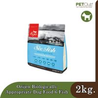 [ลด 50%] ส่งฟรีทุกรายการ!! Orijen Biologically Appropriate Dog Food 6 Fish (2 kg.)