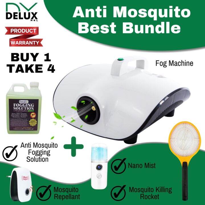 【Original Product】☾♦☍ BUY1TAKE4 Fog Machine Solution Nano Mist Mosquito Repellent Mosquito Anti