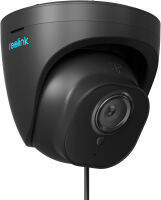 REOLINK Security Camera Outdoor, IP PoE Dome Surveillance Camera, Smart Human/Vehicle Detection, Work with Smart Home, 100ft 5MP HD IR Night Vision, Up to 256GB microSD Card, RLC-520A (Black)