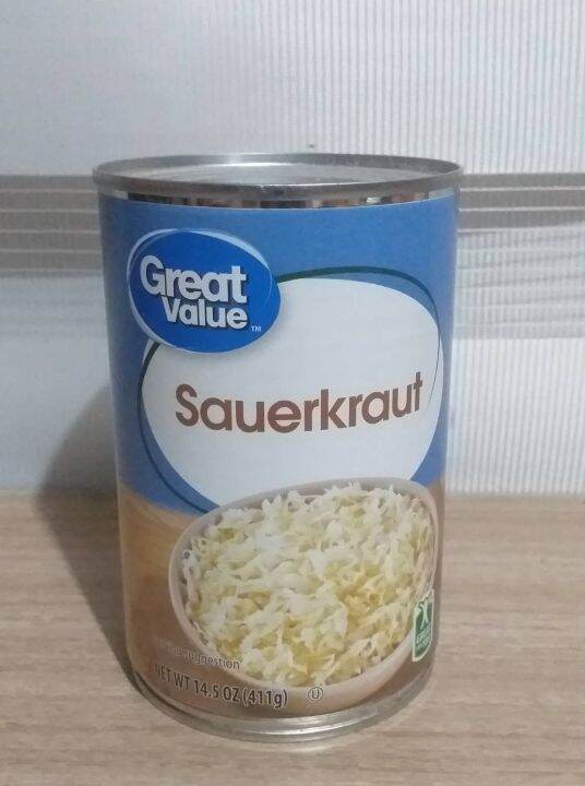 Great Value Sauerkraut (411g) Lazada PH