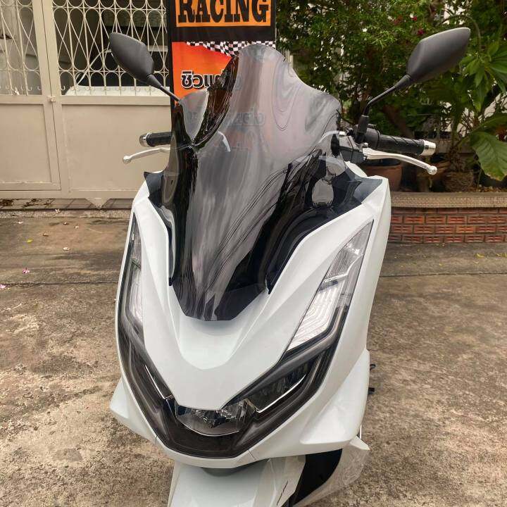 ชิวหน้าpcx160cc-สำหรับปี2021-23-ทรงสูง-ของแต่รถ-ชิวใส-ชิวหน้าแต่ง-อุปกรณ์แต่งรถ-pcx160-รถพีซีเอ็ก-pcxปี21-ทรงปูอิ