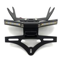 Motorcycle Rear Bracket License Plate Frame Holder Turn Signal Light for Honda CB650R CBR650R 2021 2022 2023