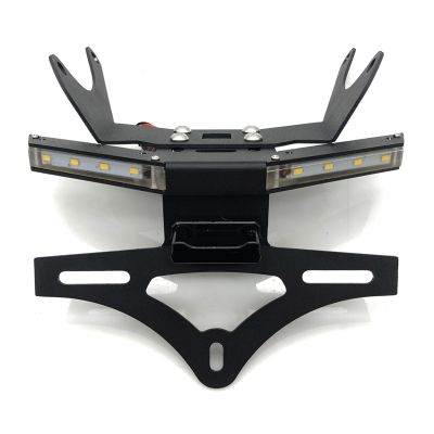 Motorcycle Rear Bracket License Plate Frame Holder Turn Signal Light for CB650R CBR650R 2021 2022 2023