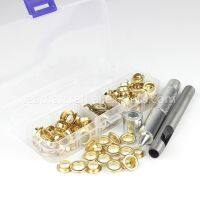 100pcs 8mm Eyelets with Washers Tool Kit for Leather Craft Garment Repairing Grommet 4 colors available