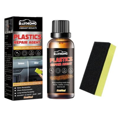 Car Restoring Liquid 50ml UV-Resistant Automotive Restorer for Car Interior Car Parts Refurbish Liquid for Drivers Universal Quick Dry Automotive Restorer for Dashboard presents