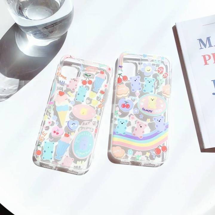 เคสซิริโคนvivo-ลายการ์ตูนหมีพูห์สำหรับรุ่น-vivo-y3-y11-v15-v15-prov17pro-y12-y17-y19-y95-y93-y91i-304