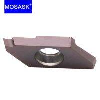 MOSASK 10PC CTPA 10FR 15FR ZP15 CNC Lathe Groove Tool 16° Taper Small Parts Cut-Off Processing Tungsten Carbide Inserts