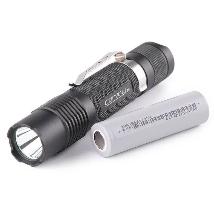 Convoy S8 KW CSLNM1.TG 18650 Flashlight,Long Range,Powerful Thrower,EDC