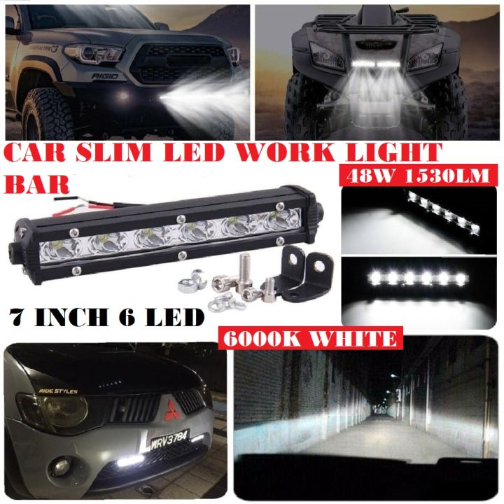 Car Sport Light Led Spotlight Car Fog Lamp Fog Lights Work Light Bar ...