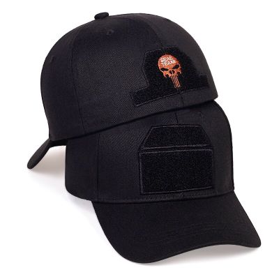 High Quality Patch Embroidery Baseball Cap Fashion Rear Seal Punisher Embroidery Dad Hat Outdoor Casual Hats Unisex Wild Caps