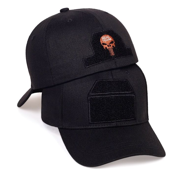 high-quality-patch-embroidery-baseball-cap-fashion-rear-seal-punisher-embroidery-dad-hat-outdoor-casual-hats-unisex-wild-caps
