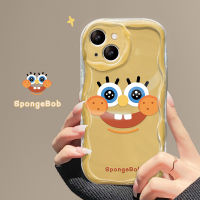 เคสสำหรับ IPHONE15 15PRO 15PLUS 15PROMAX IPHONE 11 11 PRO 11 PRO MAX IPHONE 12 12 PRO 12 PRO MAX IPHONE 13 13 PRO 13 PRO MAX 14 14PLUS 14PRO 14PROMAX ครีมเวฟ SpongeBob เคสโทรศัพท์ซิลิโคนนิ่ม