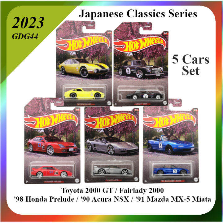 Hot Wheels JDM Diecast Collections Sakura Japanese Classics Series 2023