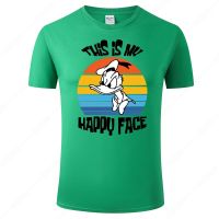 Funny Donald Duck T Shirt Men Summer Cotton Tee Casual Short Sleeved T-Shirt Cartoon Anime Print Tshirt Cool Tops J110 S-4XL-5XL-6XL