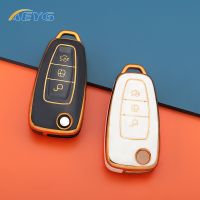 wenminr New TPU Key Case Cover Shell Fob For Ford Focus 2 3 MK3 ST RS Ecosport Kuga Escape Fiesta Fold C-Max S-Max Mondeo