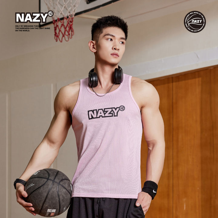 nazy-เสื้อกล้ามบาสเก็ตบอลกีฬาลำลองสไตล์อเมริกันสำหรับผู้ชาย-t-เสื้อแขนกุดเสื้อบอล