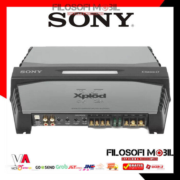 Power Mosfet Amplifier Monoblock SONY XMGTR3301D XPLOD 1 CH Class D