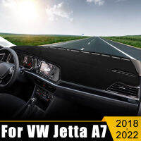 สำหรับ Volkswagen VW Jetta A7 MK7 2018 2019 2020 2021 2022 2023รถ Dashboard หลีกเลี่ยง Light Pad Anti-UV พรมลื่น