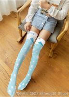 【CC】○☑✚  Stockings Over The Knee Thigh Pink School Kawaii