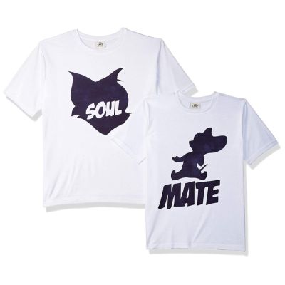 OO Tom AND JERRY SOULMATE &amp; POLOS / COMBED 30S / DISTRO / ผู้ชาย / ผู้หญิงS-5XL