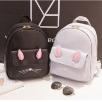 ashion Korean Cat Backpack Cartoon Casual Cute Mini Backpack Raya