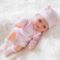 Cute 11inch Full Silicone Baby Dolls 28cm Reborn Baby Silicona Doll Children Toy