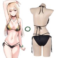 Anime My Dress Up Darling Kitagawa Marin Swimsuit Cosplay Costume Bikini Accessories Suit Swimwear Female