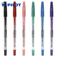 6ชิ้นนักบิน BP-SF นกหัวขวานสีปากกาลูกลื่น0.7มิลลิเมตรคลาสสิกปากกาลายเซ็นกระสุนหัวเขียนลายเซ็นนักเรียนเครื่องเขียน