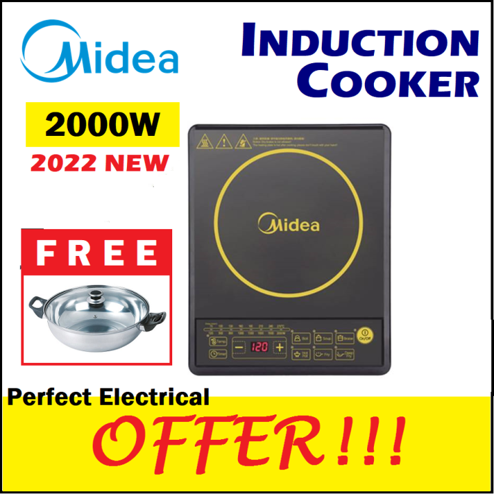 Midea C20RT2002 / Khind Mistral MIC314 Induction Cooker 2000W 5