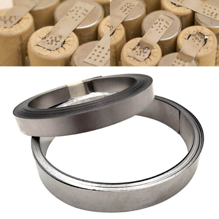 8/10/15Mm Pure Nickel Strips Lithium Pack Welding Nickle Tabs For 18650