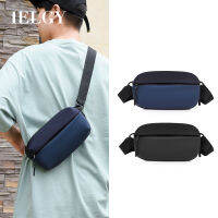 IELGY Men S Casual Sports Black Oxford Messenger Bagผู้ชาย