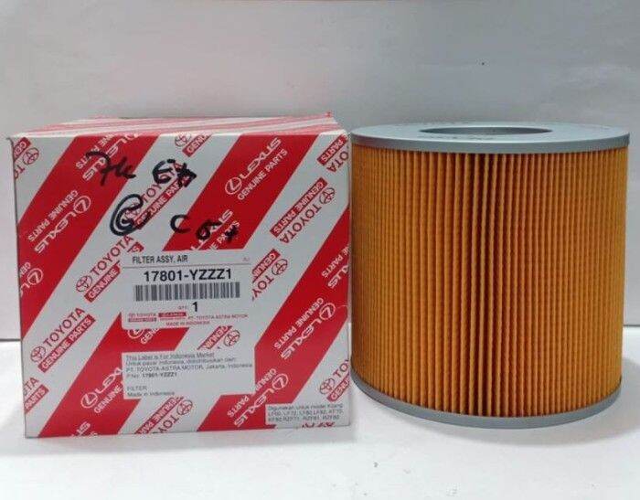 Filter Udara Kijang Kapsul 7K, Diesel, EFI Asli Original 17801YZZZ1
