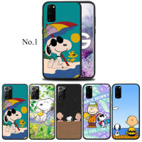 JI33 Snoopy Cartoon อ่อนนุ่ม High Quality ซิลิโคน TPU Phone เคสโทรศัพท์ ปก หรับ Samsung Galaxy A50S A40S A30S A20S A91 A81 A71 A51 A41 A21S A70 A50 A30 A20 A12 A13 A22 A31 A11