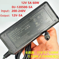 อะแดปเตอร์1ชิ้น12V5A DJ-120500-SA แทนที่ DJ-U60S-12เก่า