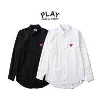 HOT”แฟชั่นใหม่เสื้อเชิ้ตสําหรับผู้ชายผู้หญิงแขนยาวเย็บปักลาย