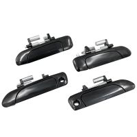 4Pcs Car Front + Rear Car Outer Door Handle for city jazz 2002-2008