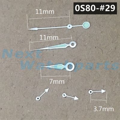 hot【DT】 11mm Pointed Trim Hands for Miyota 0S80 Movement