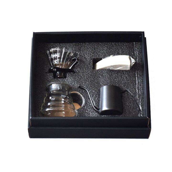 Hand Drip V60 Coffee Maker Gift Box Set Camping Portable Brew Coffee