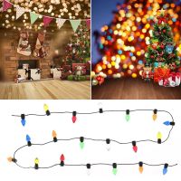 50cm Mini Colorful Led String Miniature Decorating Fake Lights 1/12 Dollhouse Furniture Accessories Christmas Light Kids DIY Toy