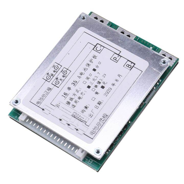 16s-60v-35a-protection-board-li-ion-lithium-18650-battery-bms-protection-board-with-ups-energy-inverter-for-battery