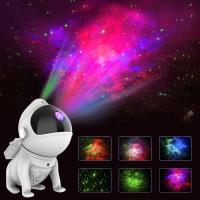 Space Dog Night Light Galaxy Star Astronaut Projector App Nebula Lamps  Led Lights For Children Bedroom Decorative Birthday Gift Night Lights