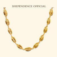 Shependence สร้อยโชคเกอร์หอย (Cowrie Shells Choker)