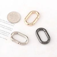 Oval Opening Buckle For Duffel Bags Oval Buckle For Handbags Accessories Oval Spring Buckle For Bags Bag Hardware Accessories Egg Buckle Zinc Alloy Egg Buckle For Luggage