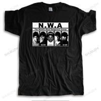 NWA CITY OF COMPTON เสื้อยืด RAP LEGENDS N.W.A BACK IN THE DAY Tees ผู้ชายแขนสั้น T เสื้อฤดูร้อน Gangsta Rap Top เสื้อผ้าเสื้อยืดคุณภาพสูง