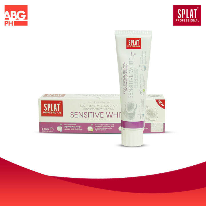 SPLAT Professional Sensitive White Toothpaste 100ml EXP08/24 | Lazada PH