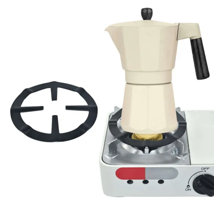 Iron Gas Stove Cooker Plate Coffee Pot Stand Reducer Ring Holder Stove