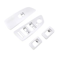 Car Styling for 1 Series 07- 11 Interior Door Window Glass Lifter Switch Button Frame Cover Trim Auto Accessories