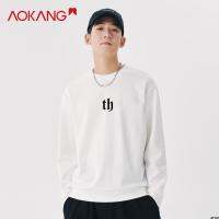 Aokang คอกลมแบรนด์โรงงาน AK279043 เสื้อสเวตเตอร์ลำลอง AK11503+ คู่รัก [ รุ่นฤดูใบไม้ร่วง 2023 ร้านค้า ]